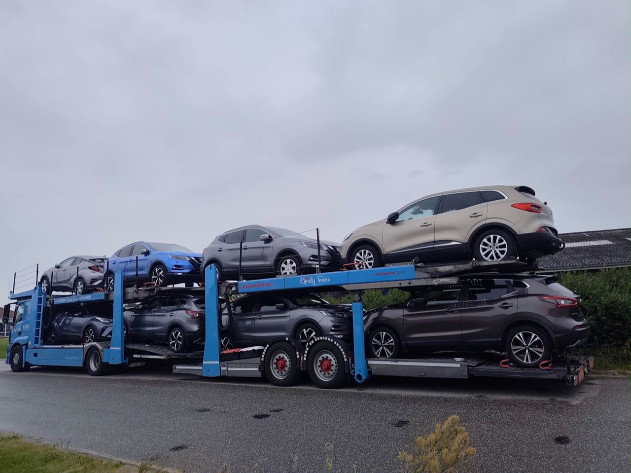 Transport auto · imagini din activitatea D&M Auto