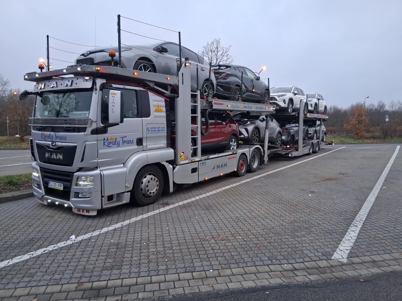 Transport auto · imagini din activitatea D&M Auto